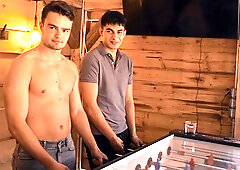 Group fucking with lots of cum coating at the end