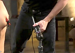 Alt slave in bondage rough anal fucked