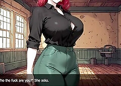 Fanart character loosely based on Jessica Rabbit with her lengthy red hair. Have a fun the crackling sounds of the fire and the intensive pictures of 