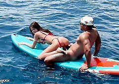 Rossa Vaxx caught SCREWING in the SEA and WE RECORD her