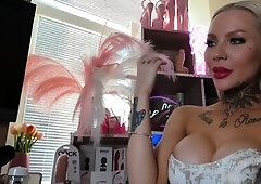 MILF blonde likes big toys