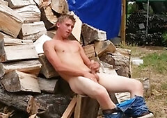 ColbyKnox - Very hawt gay rubbing in the woods