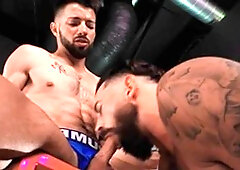 Next Door Raw: Muscle Alpha Wolfe masturbating porn