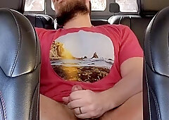 Jizz in the backseat