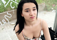 Cute teen 18+ Gets Easy Money