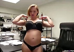 Horny step-mom handjob