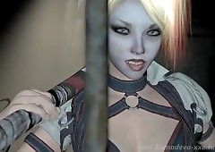 Trans Harely Quinn Fucks Cis Supergirl