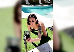 Short Haired Brunette hair Blaire Johnsons Stay Over Leads To Smth Greater amount