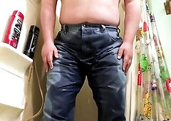 Totally Soaking My Jeans With Pee