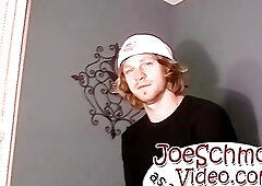 Straight Nimrod undresses and shows off his dick for a suck