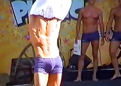 Sexy Boyz In Spandex Shorts