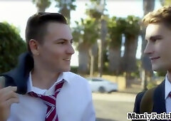 Enjoy Barebacking While Studs Enjoy Deepthroating