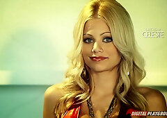 Riley Steele's interview and solo masturbation fantasy - Scene 1