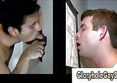 Younger straight guy tricked gay bj