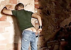 Piss mixed with ass banging for hardcore jocks that love it