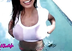 Mia Khalifa - Solely Thing Mia Likes Greater amount Than Great Outdoors Is Large Rod