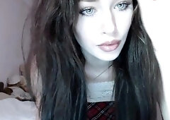 Cute Asian Chubby Teen Wild Dildo Masturbation