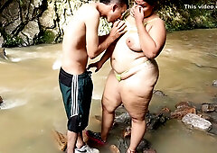 Stranger With Big Cock Fucks Me In The River