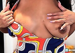 Krystal Davis returns for a wild solo session and explosive climax