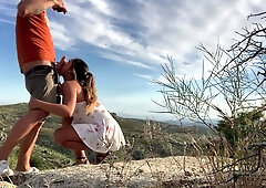 Outdoor Amateur Blowjobs with Redheads