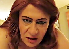 Crossdresser Rebeca and Vic Ziggler part 2 cum scenes