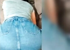 Unsatisfied Wife Turns Me On With Her Miniskirt and I End Up Filling Her Face with Cum (Short)