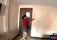 Today we took out the motorbike for a drive along the beach Something sexy about a small Thai chick driving you on a motorbike It was bright sunny wea