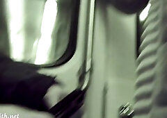 This Guy Touch me thru the Hose in a Subway