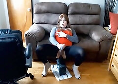 huge toy anal play 8