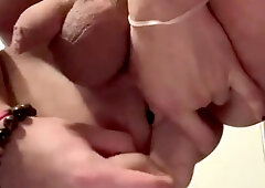 Fag Dude Rails 8.five Inch Fake Penis Wishing It Was A BIG BLACK COCK.