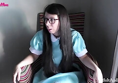 Amateur big ass brunette teen with