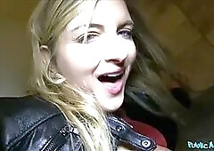 Jemma Valentine, the busty teacher, can't resist getting drilled by a big dick in public!