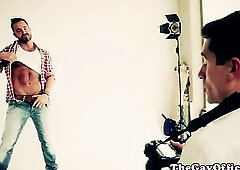 Bear model drills photographers ass hole