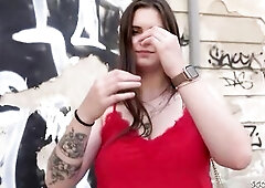 Curvaceous, German brunette hair, Taylee Wood is bouncing up and down whilst banging a chap that babe loves