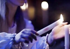 This Medieval legend dream XXX movie scene is filled with glamorous gals sucking and jerking off schlong, having hawt lesbo sex, getting drilled hard 