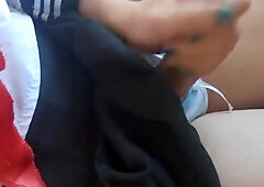 Soft Femboy Jizzes all over his Painted Plows