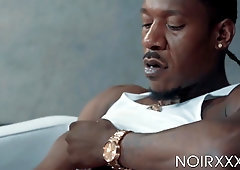 NOIRXXX - Wild Adrian Hart plowed and jism strewn by good-sized baller