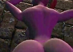 Harley Quinn Twerks her Booty