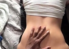 BIG BLACK COCK Boinks White Bouncy Caboose Bi-Atch And Breeds His Slot