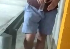 My face full of cum public