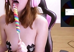 Chubby Busty Teen Solo Masturbation