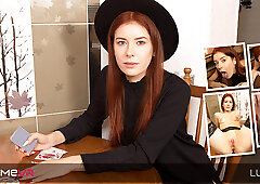 Russian Redhead Luna Rishi is here to suck and fuck in VR - SuckMeVR
