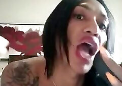 TS Marcella Bali Dildo XXX