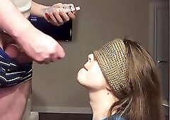 My husband tricked me into the game "guess the taste"