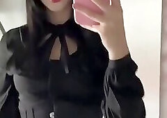 Goddess spitting on weak losers