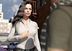 Exciting Games Married Wife Is Showing Her Tits To A Stranger In The Alley Ep 37