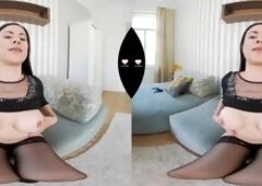 Huge dildo fucking
