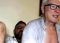 Mature gay couple from Germany enjoying some naughty fun