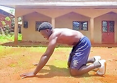 Trans large schlong tears throughout constricted tightfitted skin