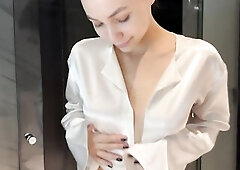 Silky Crop Top Dry vs Moist - Watch Throughout